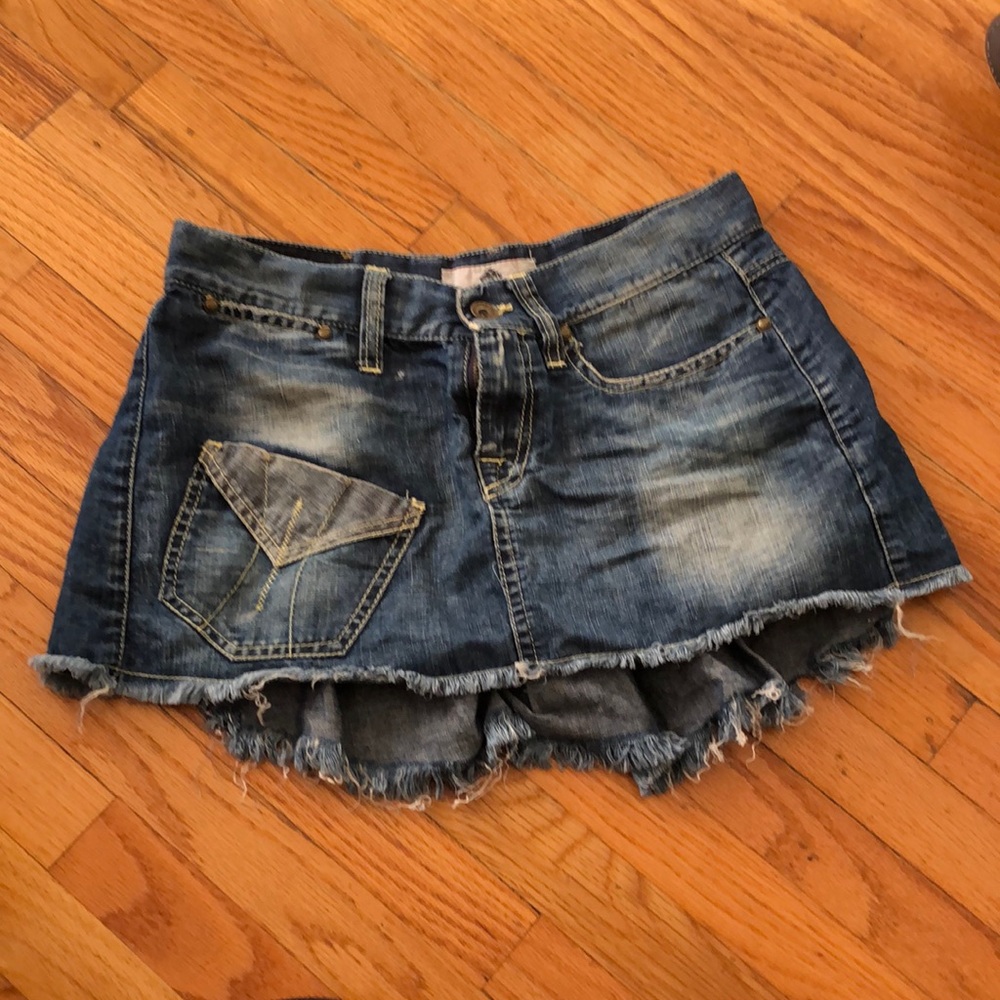 Fornorina micro mini pleated skirt
